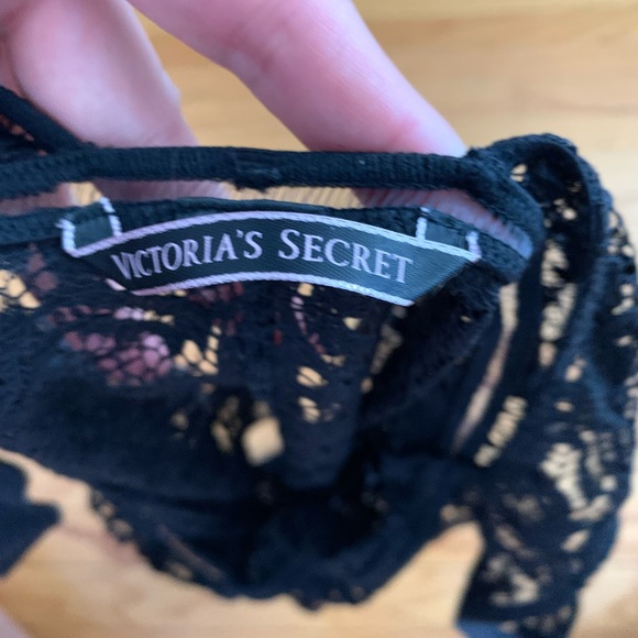 Worn once Victoria secret lace halter bodysuit - Picture 3 of 4